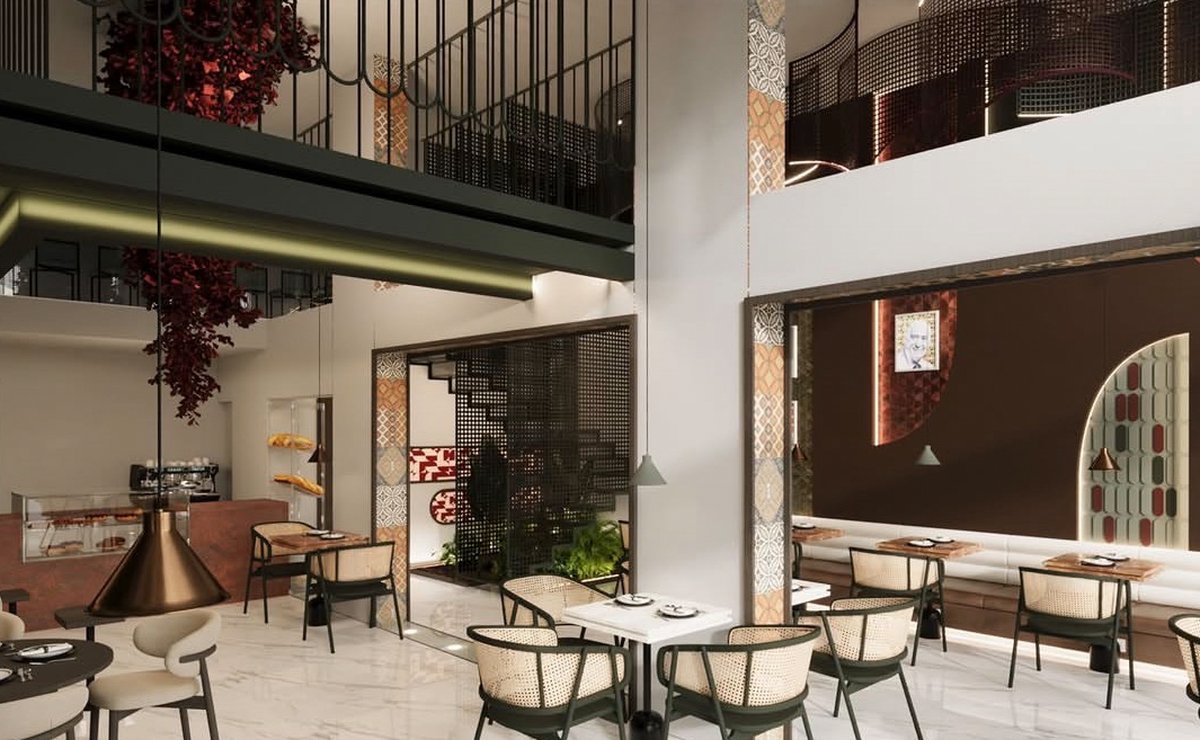 The Bridge Coffee Shop interior